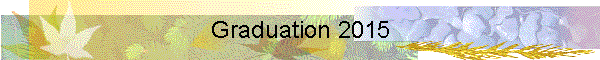 Graduation 2015