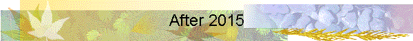 After 2015